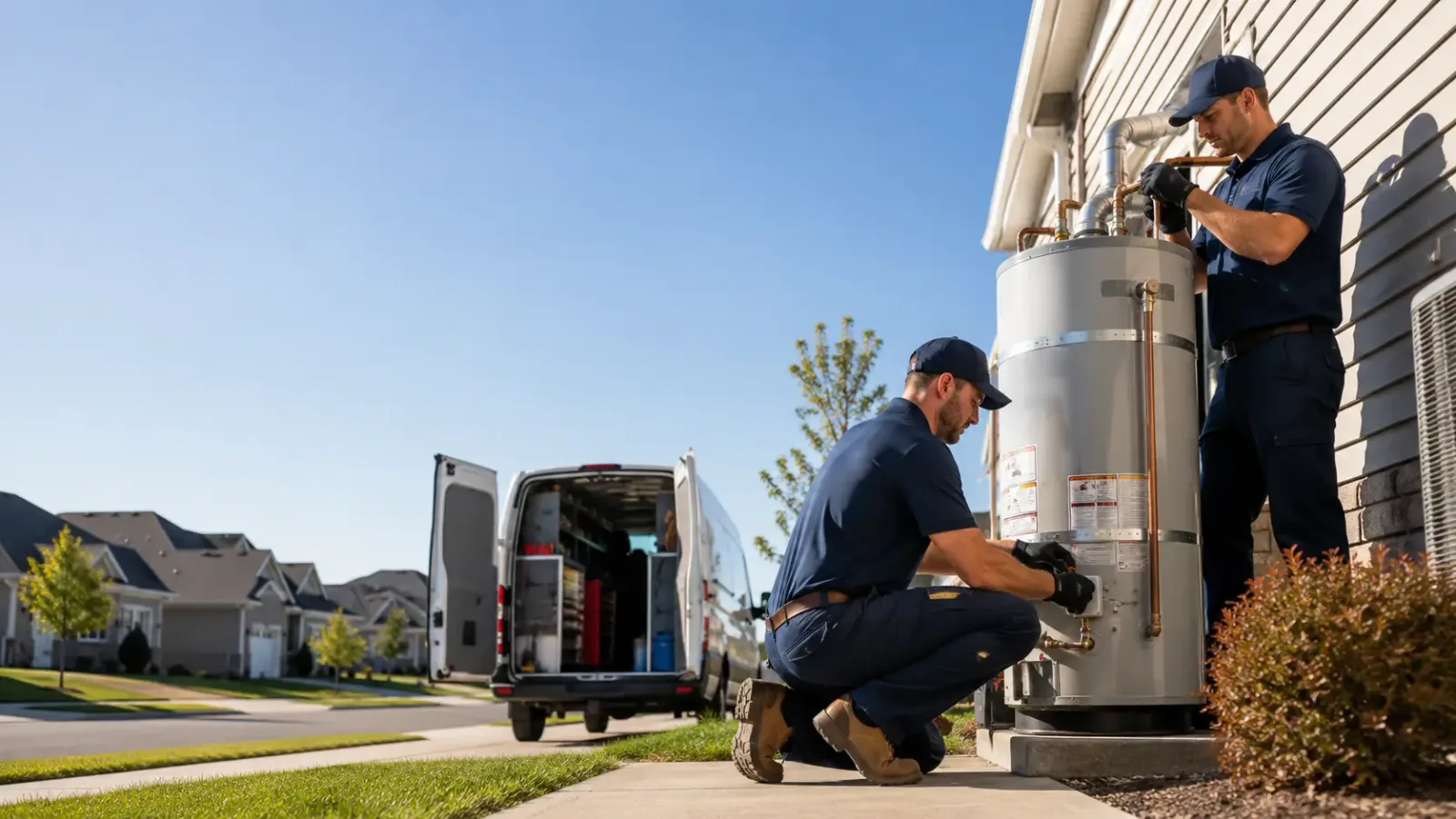 Water Heater Installation in Kossuth, PA